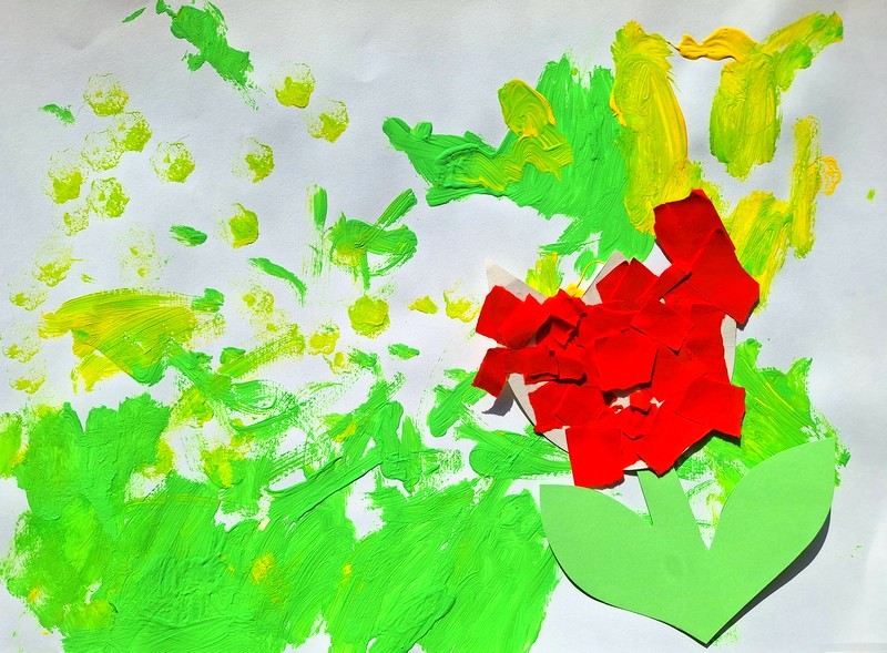 ... pomladno ustvarjanje ...